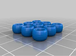 6mm cylindrical Bead