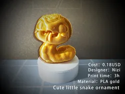 cartoon cute snake