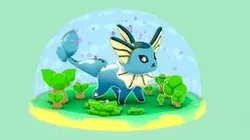 Chibi Cutesy Vaporeon!