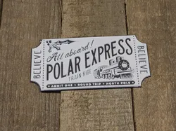 Christmas #4 - Polar Express Ticket