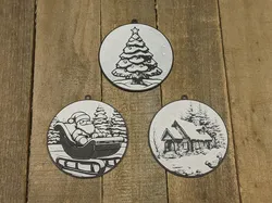Christmas #7 - Tree Ornaments Baubles Decorations