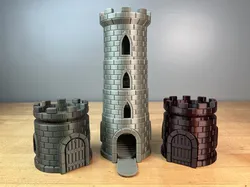 Collapsing Dice Tower