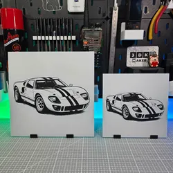 Creality Cloud | Ford GT40 – Hueforge – 3 Colors | ملفات الطابعة ثلاثية الأبعاد