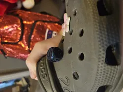 D6 Croc Charm