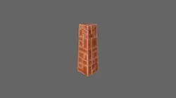 Desert Temple Pillar