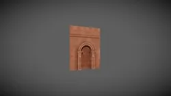 Desert Temple Wall