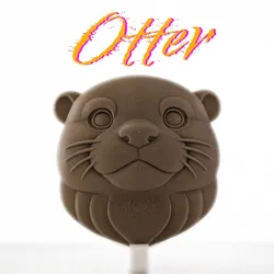 Fișiere pentru imprimante 3D | Fișier 3MF | Otter Head - Wall Sculpture