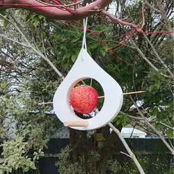 Home Decorations & Ornaments STL Download - Apple Bird Feederby Sonya Perry