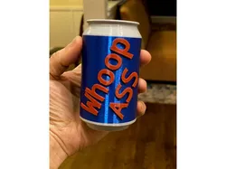 Multi-color can of Whoop Ass