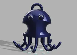octopus shaped keychain