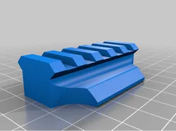 Picatinny to Arca-Swiss adapter plate