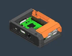 Raspberry Pi 3 B + Case + GPIO Expansion Cape