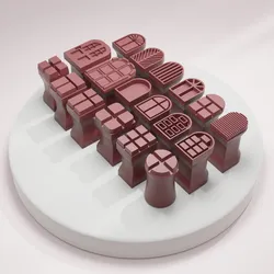 Set of windows clay stamps - 18 pcs