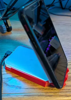 Tesla Wireless Portable Charger Phone Mount