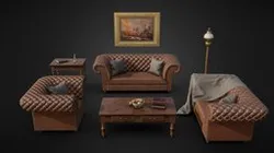 Victorian Sofa Set
