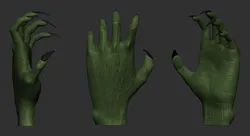 Witch's Hand (Wall Mountable)