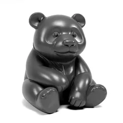 Characters & Creatures STL indir - Panda bear - 3D Everything