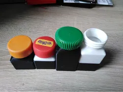Container with bottle cap