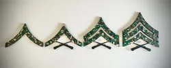 Digital Pattern - U.S. Marine Corps Chevrons (PFC - Sgt)