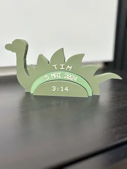 Dinosaur Rainbow - Birth Gift - Birth Present