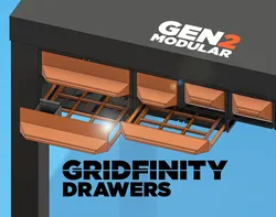 GEN2 Gridfinity Drawers - STANDARD (LEGACY)
