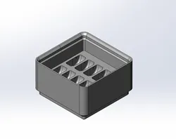 Gridfinity LR44 Battery Holder Stackable