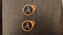 Half Life Keychain