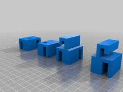 LED light holder for ikea detolf shelf