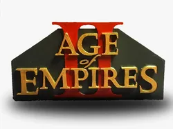 Logo coloreado de Age of Empires II - Modelo de impresión 3D gratuito