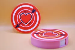 Love coasters with box