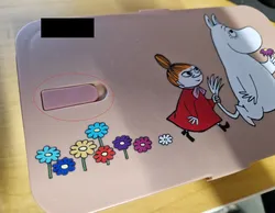 Moomin lunch box ventilation plug