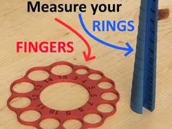 Ring & Finger sizer by EliasSchoener