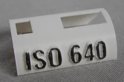 Schablone für DX-Code ISO 640; Template for DX code ISO 640