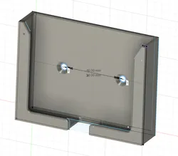 Smartphone holder skadis board