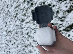 Snowball maker Lego head