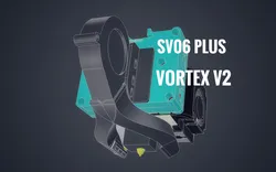 SV06 PLUS Vortex V2 Adjustable Cooling & LED System