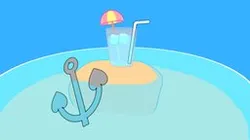 Water fish happy holiday