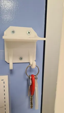 2 Key Hook (3 mounting holes)
