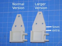 Anet A8/AM8 Chain Y Hotbed Mount Large Version