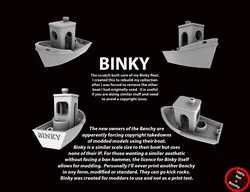 BINKY. No additions, Just the main boat itself.