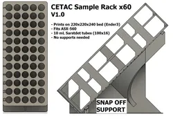 Cetac Sample Rack x60 (V1.0)
