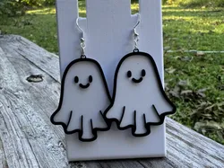 Ghost Earrings/Keychain