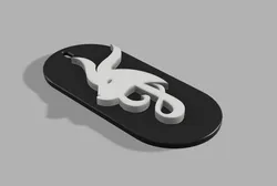 Goat Season Logo - Jala Brat, Buba Corelli Keychain