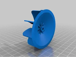 Hair Dryer Fan Blade
