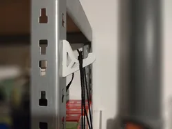 Hook for heavy-duty shelf / rack