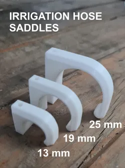 Irrigation hose saddles (13, 19, 25 mm)