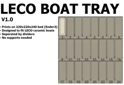 LECO Boat Tray x24 (V1.0)