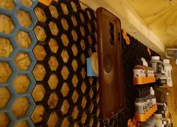 minimal Popsocket wallmount / roofmount (honeycomb compatible) v2