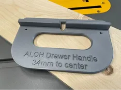Parametric Drawer Handle Router Jig