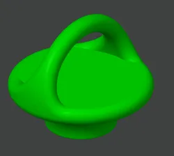 Porex blood serum filter push ring